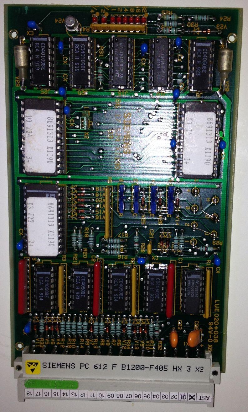 Siemens Polyphos 50 RadRoom part number D38617524X1190 D3 Board