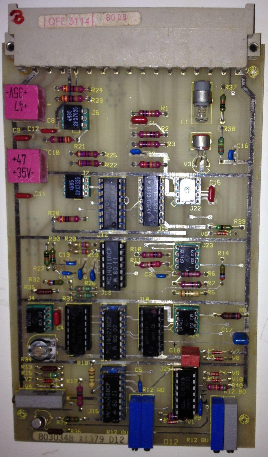 8030348X1379 D12 PCB Polyphos 30 Siemens